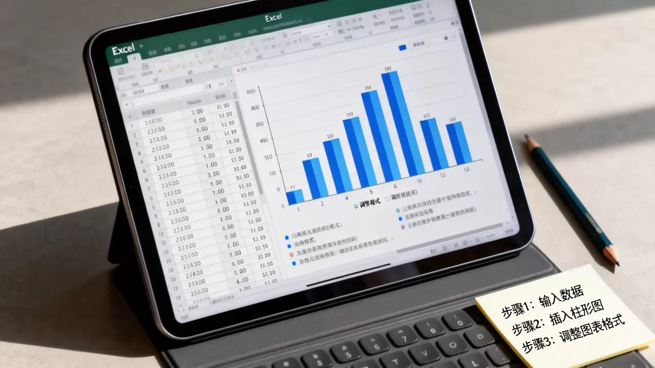 excel柱形对比图怎么做?excel柱状图制作教程 excel柱形对比图怎么做?excel柱状图制作教程