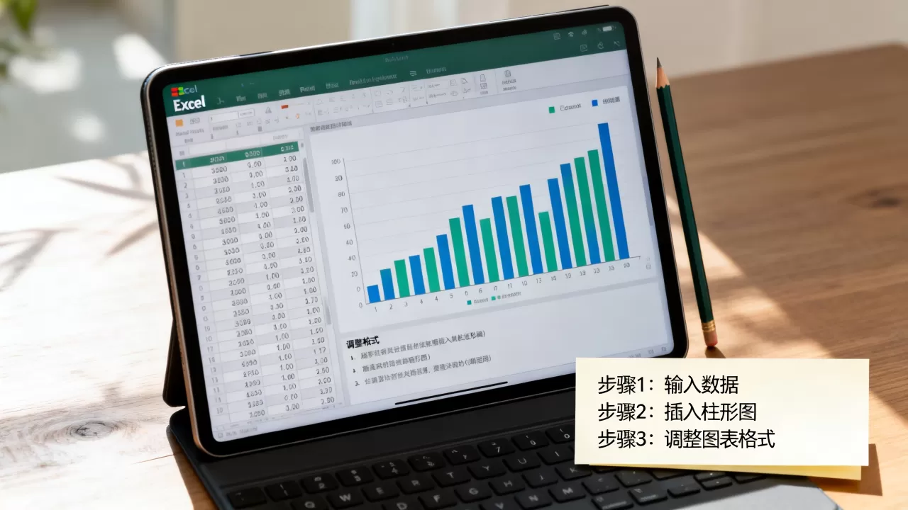 excel柱形对比图怎么做?excel柱状图制作教程 excel柱形对比图怎么做?excel柱状图制作教程