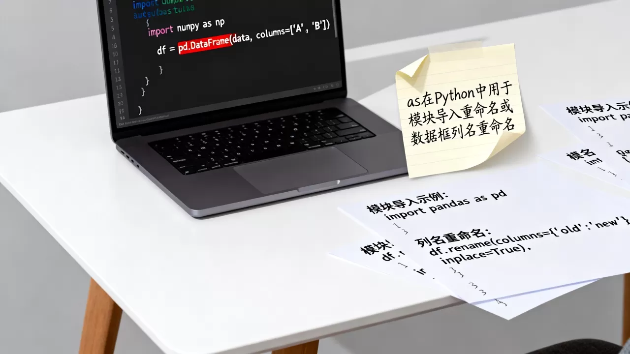as在python中什么意思？python中as关键字用法详解