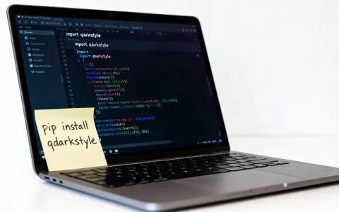 python qdarkstyle怎么用？python qdarkstyle安装教程