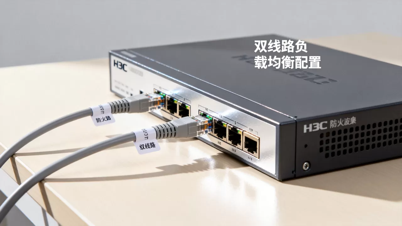 H3C防火墙双线路负载均衡怎么配? H3C防火墙双线路负载均衡怎么配?