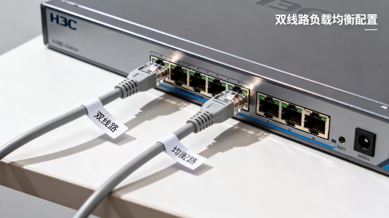 H3C防火墙双线路负载均衡怎么配? H3C防火墙双线路负载均衡怎么配?