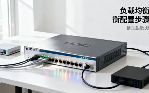 H3C防火墙如何做负载均衡？配置方法详解
