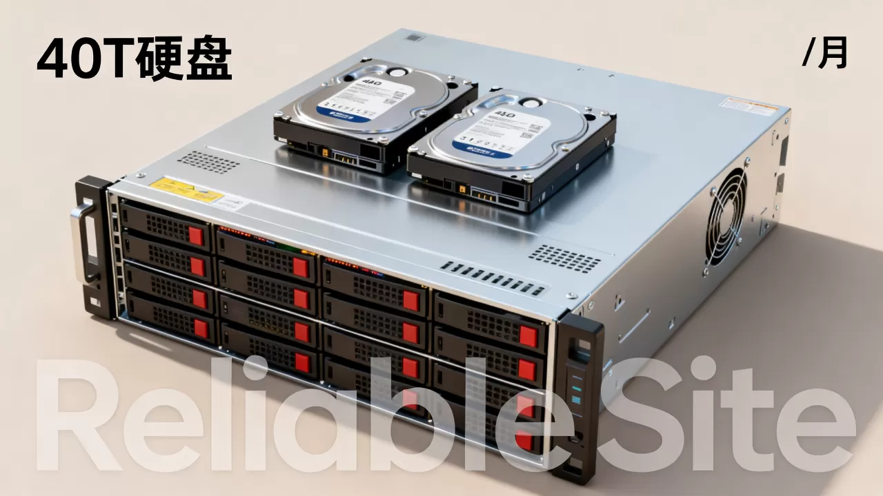 ReliableSite40T硬盘仅/月靠谱吗?美国大硬盘服务器推荐 ReliableSite40T硬盘仅/月靠谱吗?美国大硬盘服务器推荐