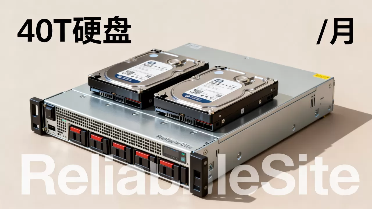 ReliableSite40T硬盘仅/月靠谱吗?美国大硬盘服务器推荐 ReliableSite40T硬盘仅/月靠谱吗?美国大硬盘服务器推荐