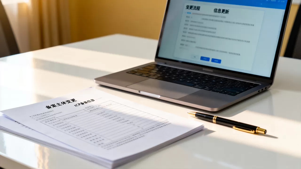 备案主体变更信息需要更新吗？ICP备案信息变更流程