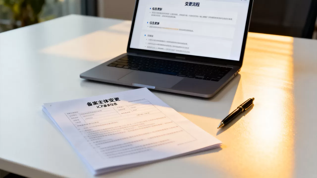 备案主体变更信息需要更新吗？ICP备案信息变更流程
