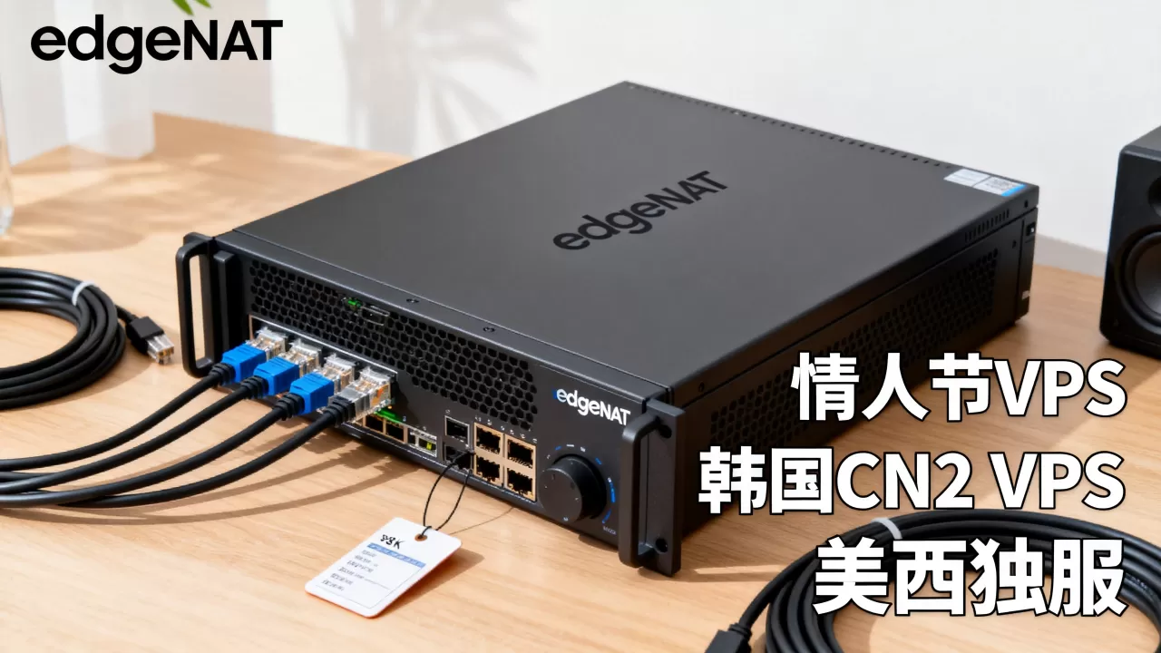 edgeNAT情人节VPS打几折?韩国CN2 VPS美西独服怎么选 edgeNAT情人节VPS打几折?韩国CN2 VPS美西独服怎么选