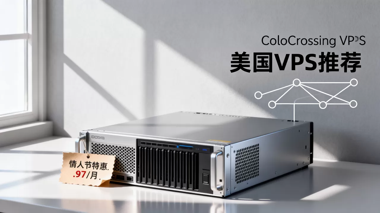 ColoCrossing情人节VPS仅.97/月值得买吗，美国VPS推荐