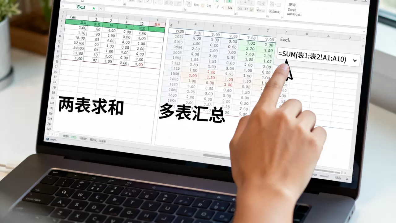 Excel两表求和怎么操作?多表数据汇总求和公式 Excel两表求和怎么操作?多表数据汇总求和公式