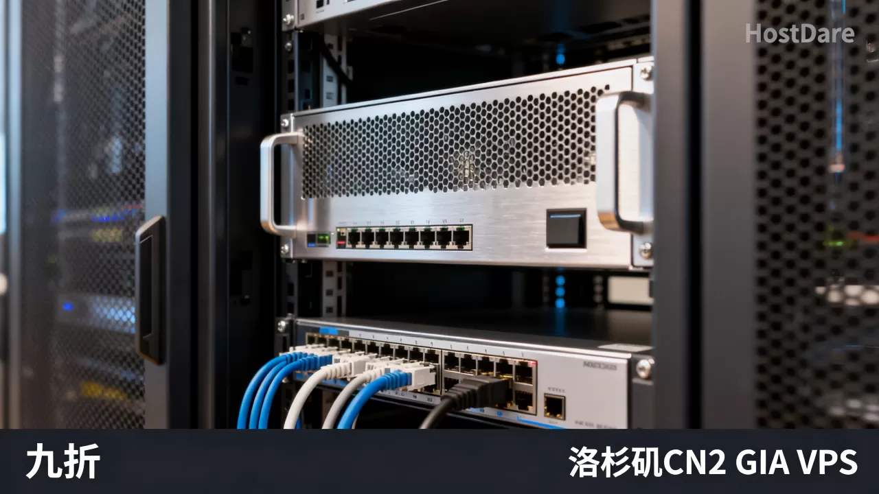 HostDare洛杉矶CN2 GIA VPS九折值得买吗，美国VPS推荐