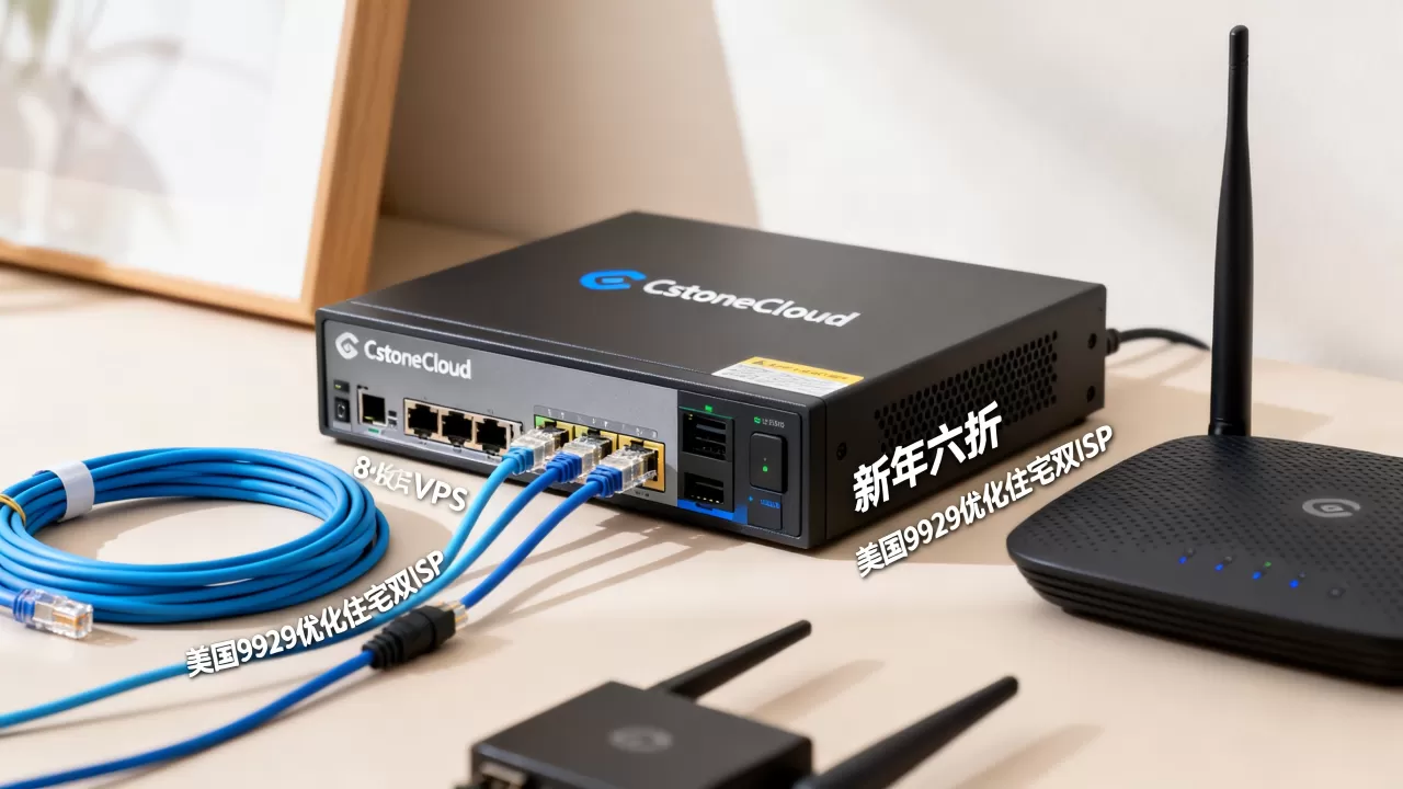 CstoneCloud新年六折VPS值得买吗?美国9929优化住宅双ISP CstoneCloud新年六折VPS值得买吗?美国9929优化住宅双ISP