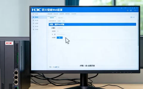 H3C防火墙Web界面怎么配置？详细步骤教程