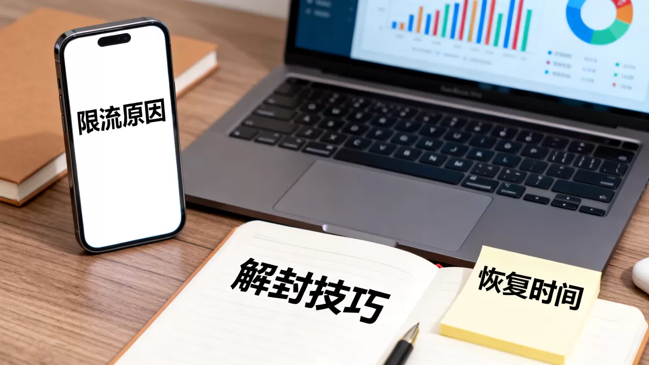 小红书账号被限流多久能恢复？限流原因及解封技巧