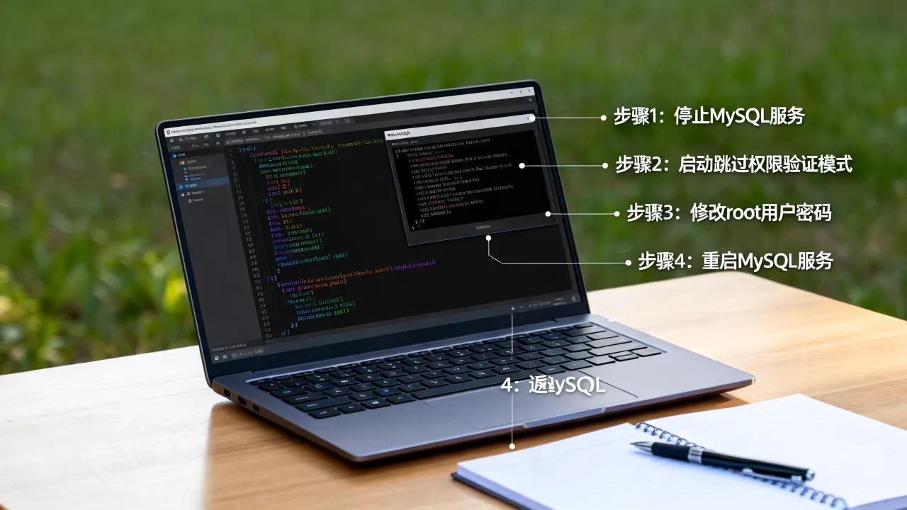 本机连接MySQL数据库密码忘了怎么办？如何修改MySQL root用户密码