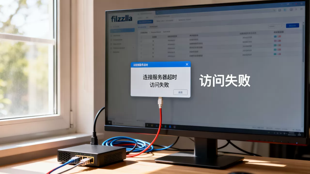 filezilla客户端访问服务器失败怎么办?filezilla连接服务器超时怎么解决 filezilla客户端访问服务器失败怎么办?filezilla连接服务器超时怎么解决