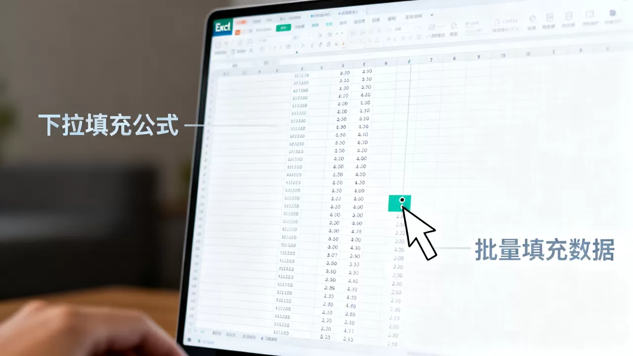 Excel下拉公式怎么快速填充?批量填充数据方法 Excel下拉公式怎么快速填充?批量填充数据方法