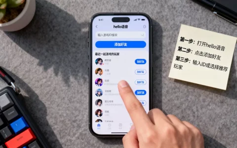 hello语音怎么加玩游戏好友？hello语音加好友方法