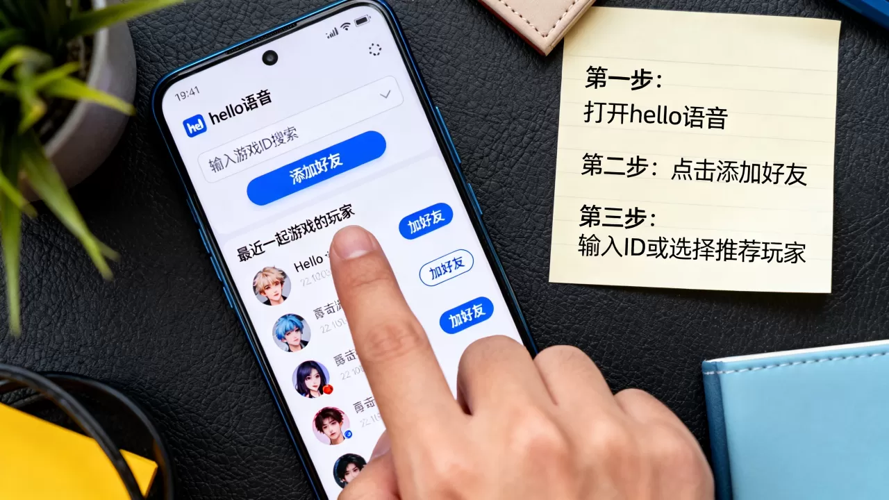 hello语音怎么加玩游戏好友?hello语音加好友方法 hello语音怎么加玩游戏好友?hello语音加好友方法