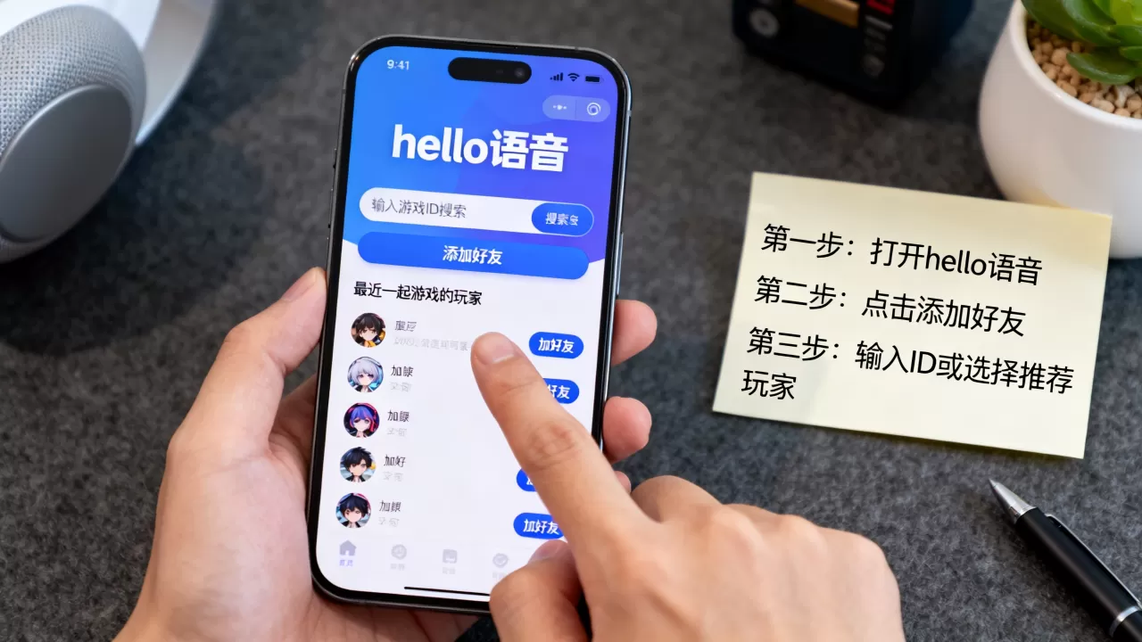 hello语音怎么加玩游戏好友?hello语音加好友方法 hello语音怎么加玩游戏好友?hello语音加好友方法