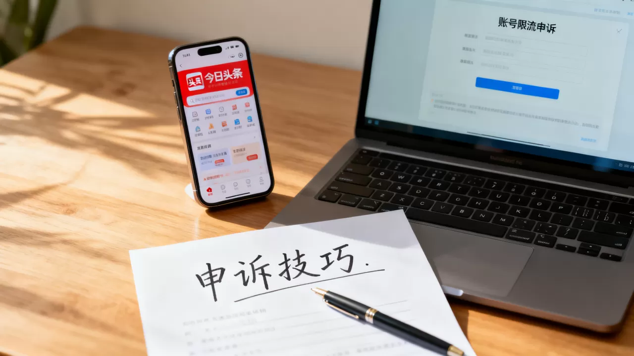 今日头条文章被限流怎么解决？自媒体账号限流申诉技巧