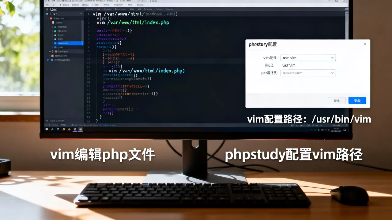 linux vim php怎么编辑?phpstudy如何配置vim linux vim php怎么编辑?phpstudy如何配置vim