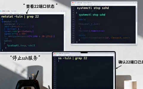 linux怎么关闭22端口？如何安全关闭ssh服务
