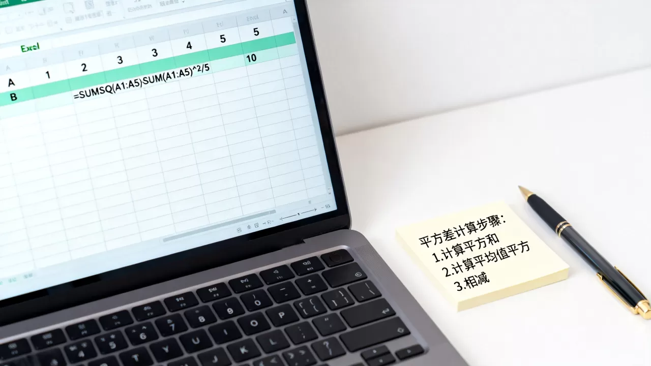 excel平方差怎么算?excel平方差公式 excel平方差怎么算?excel平方差公式