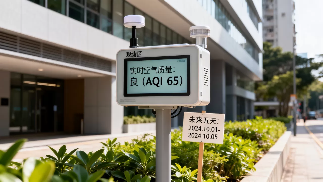 观塘区未来五天空气指数如何？观塘空气质量实时查询