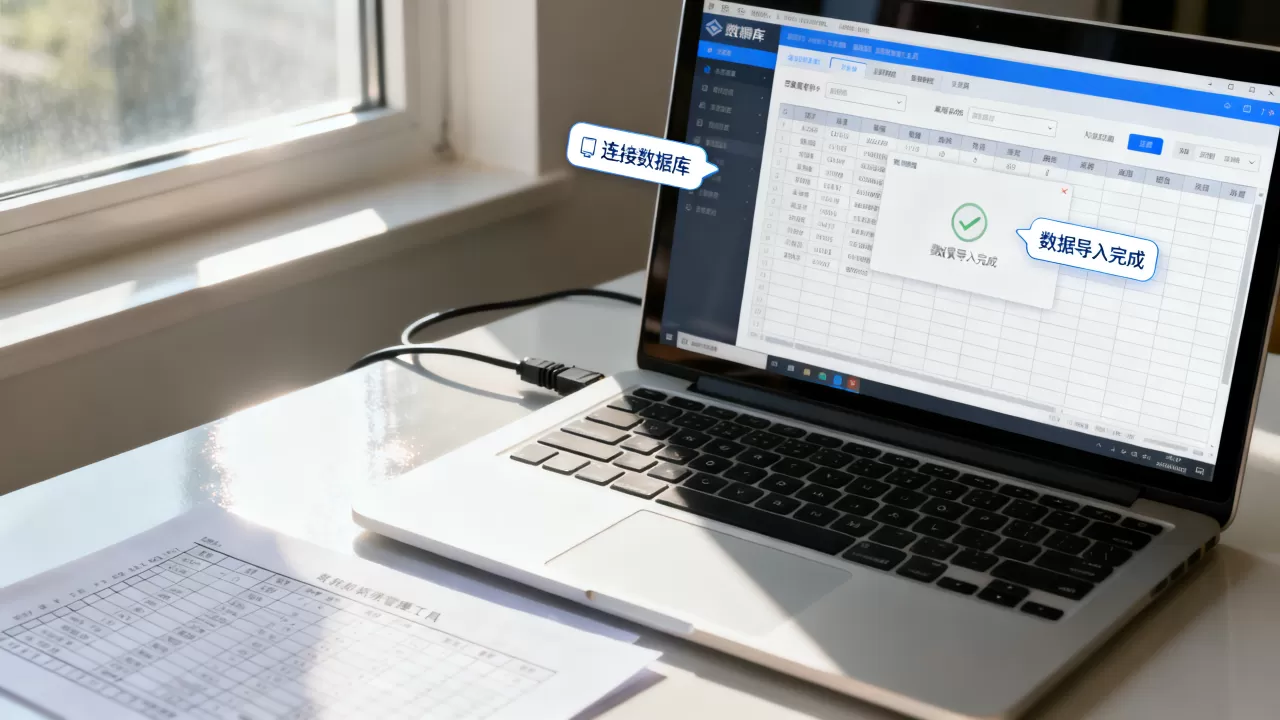 表格如何连接数据库数据？连接数据库教程