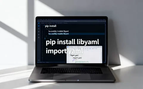 python libyaml报错怎么解决？python安装libyaml库教程