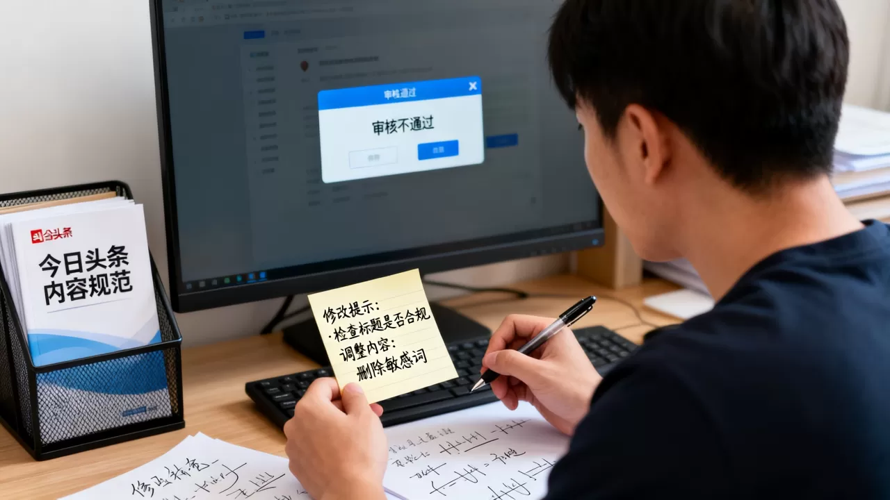 审核不通过怎么修改?今日头条审核不通过怎么办 审核不通过怎么修改?今日头条审核不通过怎么办