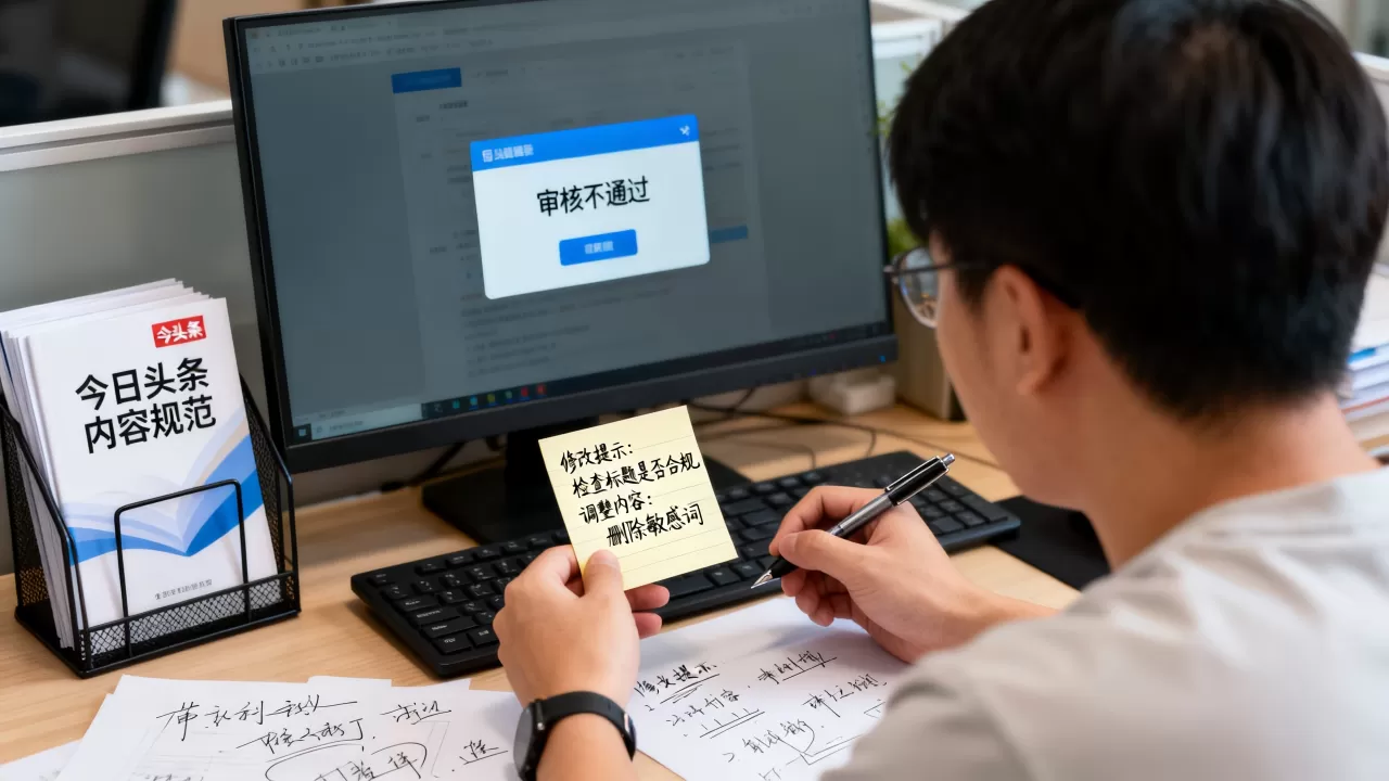 审核不通过怎么修改?今日头条审核不通过怎么办 审核不通过怎么修改?今日头条审核不通过怎么办