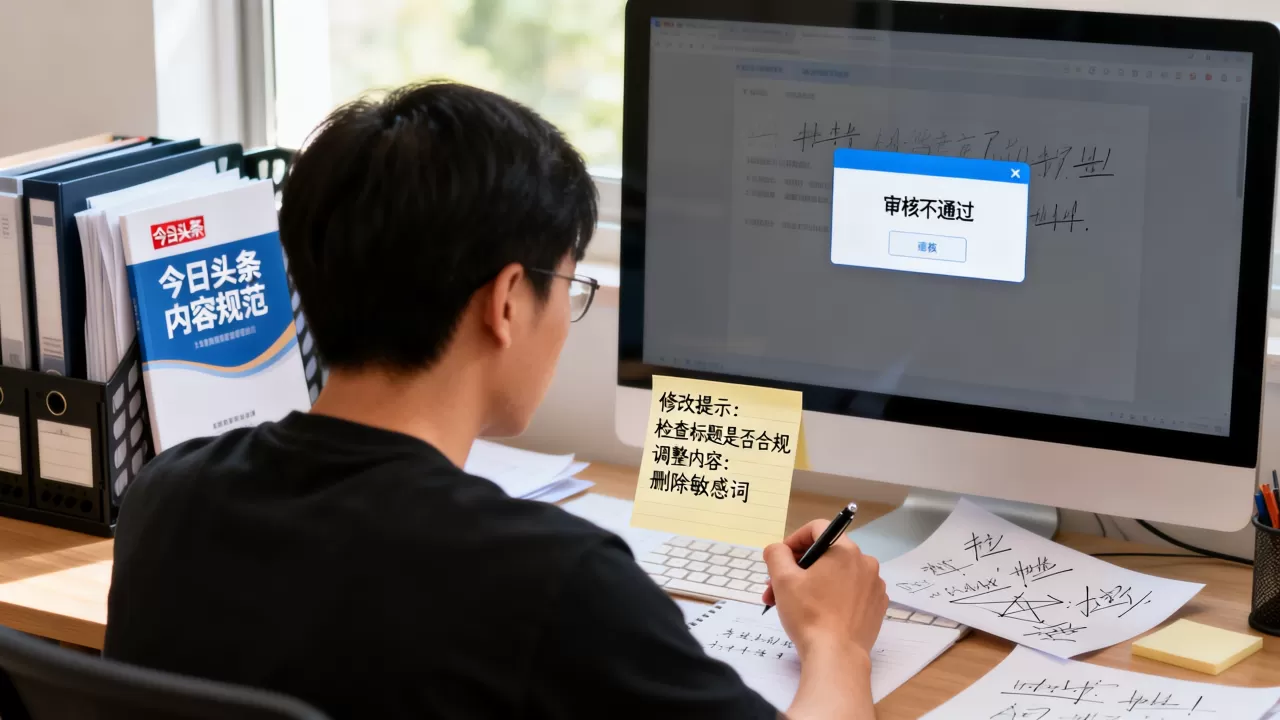 审核不通过怎么修改?今日头条审核不通过怎么办 审核不通过怎么修改?今日头条审核不通过怎么办
