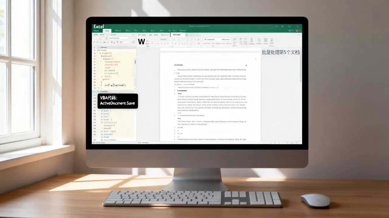 Excel VBA如何操作Word?VBA批量处理Word文档教程 Excel VBA如何操作Word?VBA批量处理Word文档教程