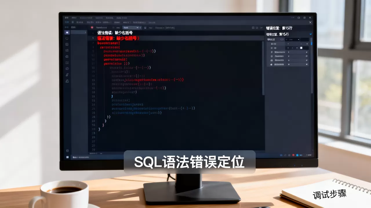 规则引擎SQL调试报错怎么办?如何快速定位SQL语法错误 规则引擎SQL调试报错怎么办?如何快速定位SQL语法错误