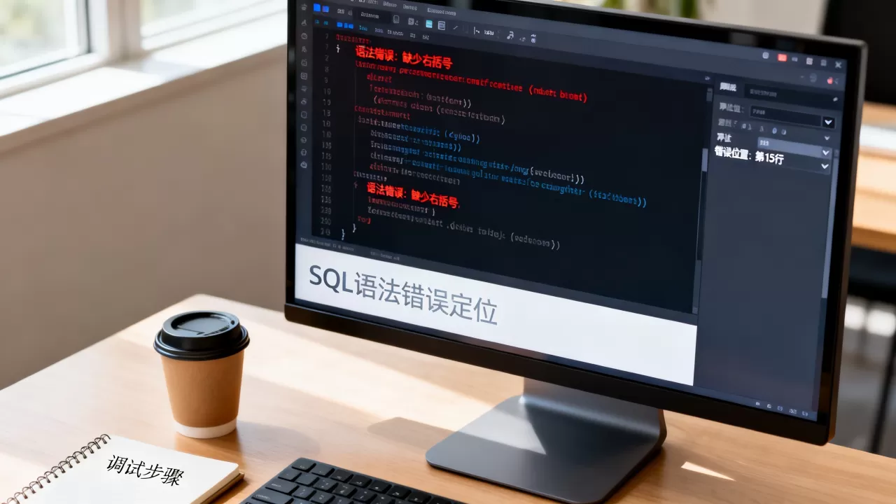 规则引擎SQL调试报错怎么办?如何快速定位SQL语法错误 规则引擎SQL调试报错怎么办?如何快速定位SQL语法错误