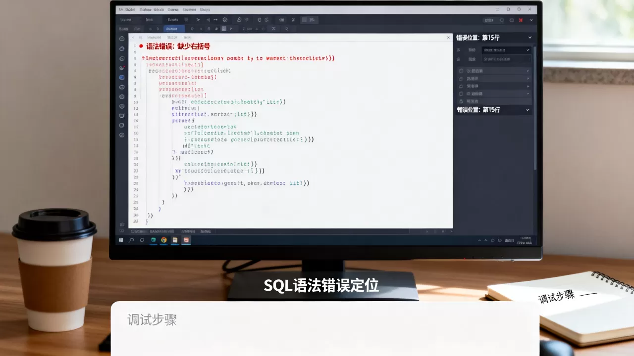 规则引擎SQL调试报错怎么办?如何快速定位SQL语法错误 规则引擎SQL调试报错怎么办?如何快速定位SQL语法错误