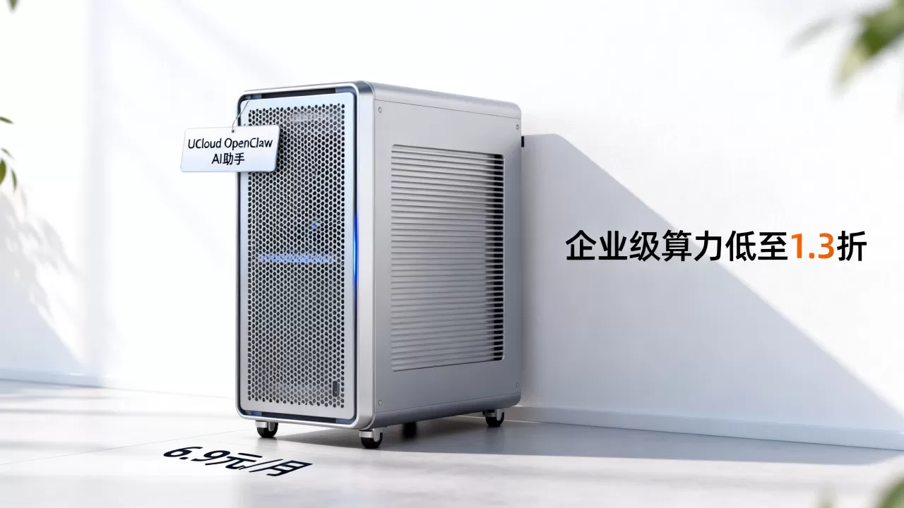 UCloud OpenClaw AI助手6.9元/月是真的吗,企业级算力低至1.3折 UCloud OpenClaw AI助手6.9元/月是真的吗,企业级算力低至1.3折