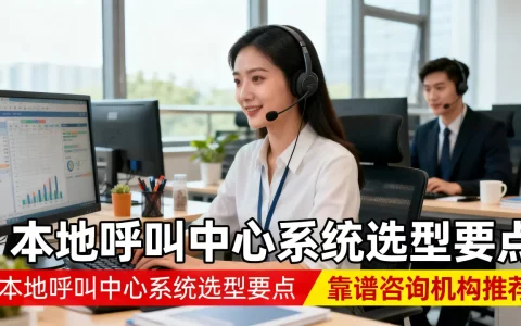 本地呼叫中心系统怎么选？呼叫中心咨询哪家靠谱
