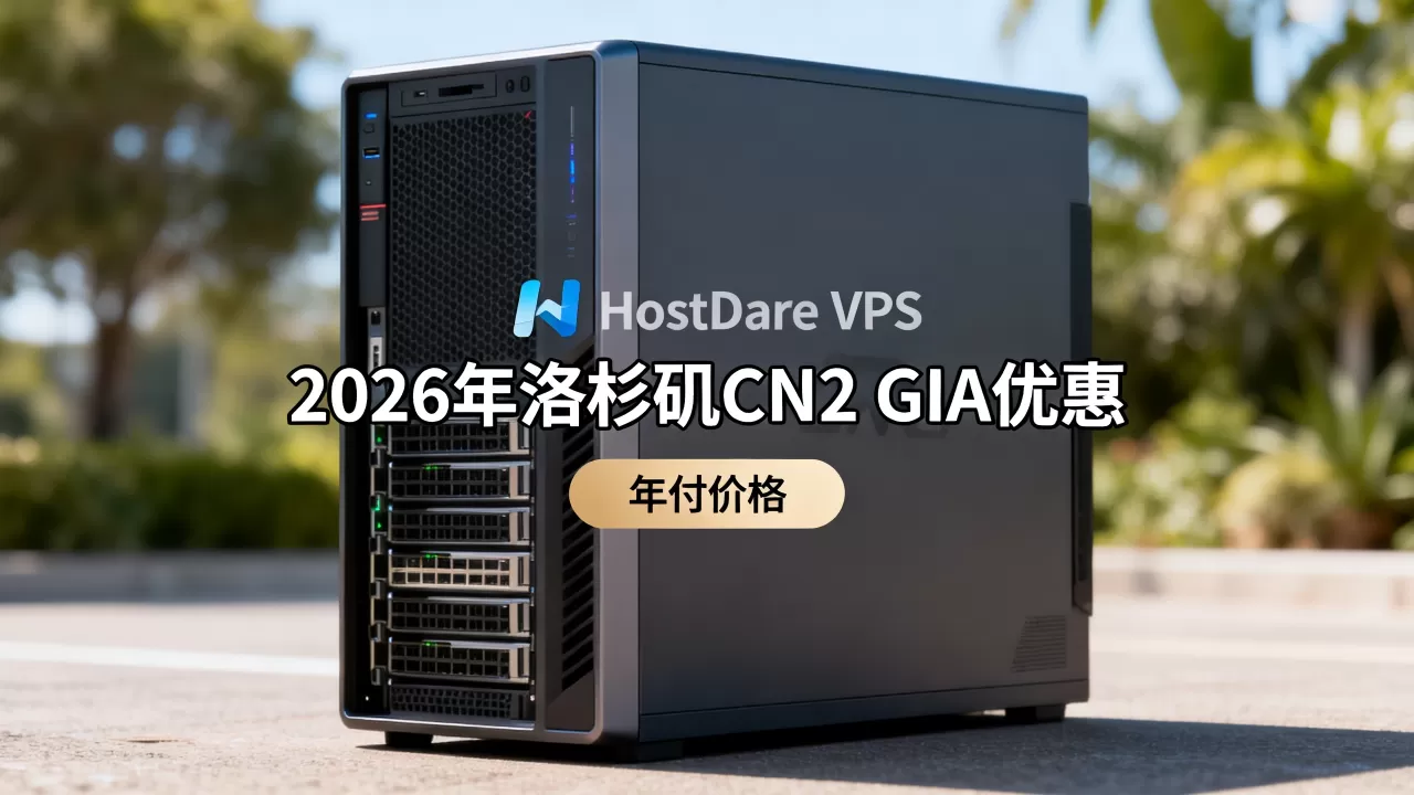 HostDare VPS促销2026年洛杉矶CN2 GIA优惠吗,HostDare VPS年付多少钱 HostDare VPS促销2026年洛杉矶CN2 GIA优惠吗,HostDare VPS年付多少钱