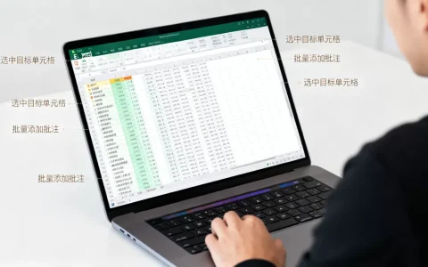 Excel怎么批量加批注？Excel批量添加批注快捷键