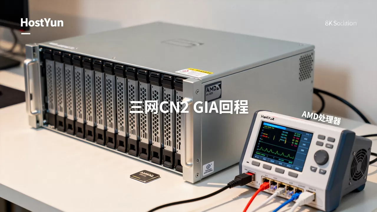 HostYun洛杉矶AMD机怎么样?三网CN2 GIA回程测评 HostYun洛杉矶AMD机怎么样?三网CN2 GIA回程测评