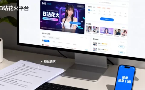 B站花火平台接商单需多少粉丝？B站花火平台接单门槛详解