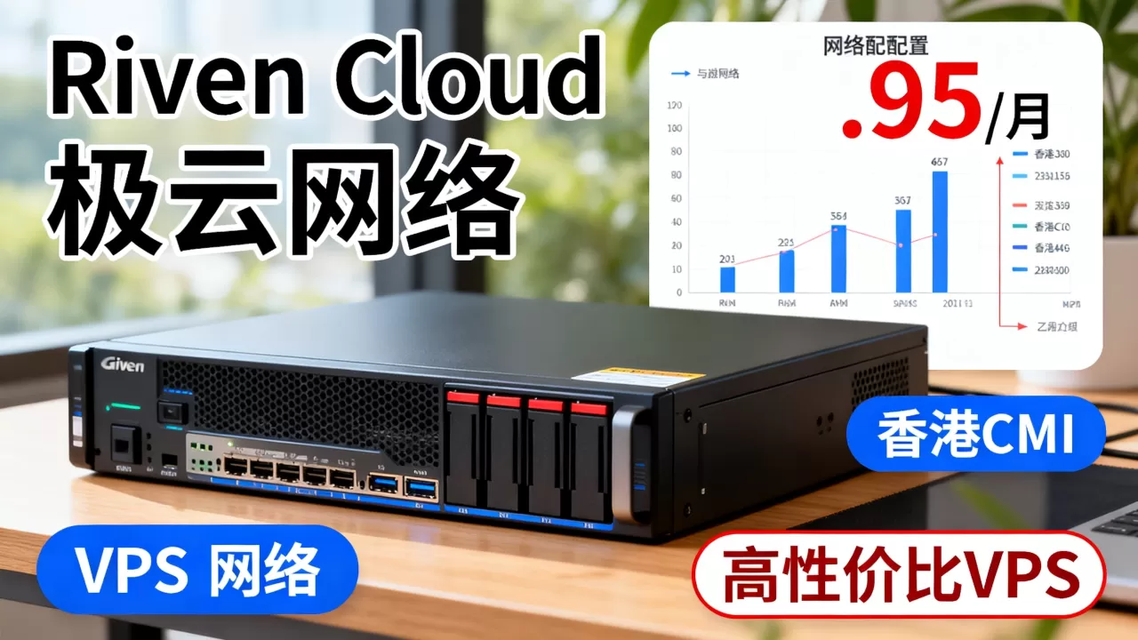 Riven Cloud极云网络.95/月配置如何?香港CMI高性价比VPS推荐 Riven Cloud极云网络.95/月配置如何?香港CMI高性价比VPS推荐