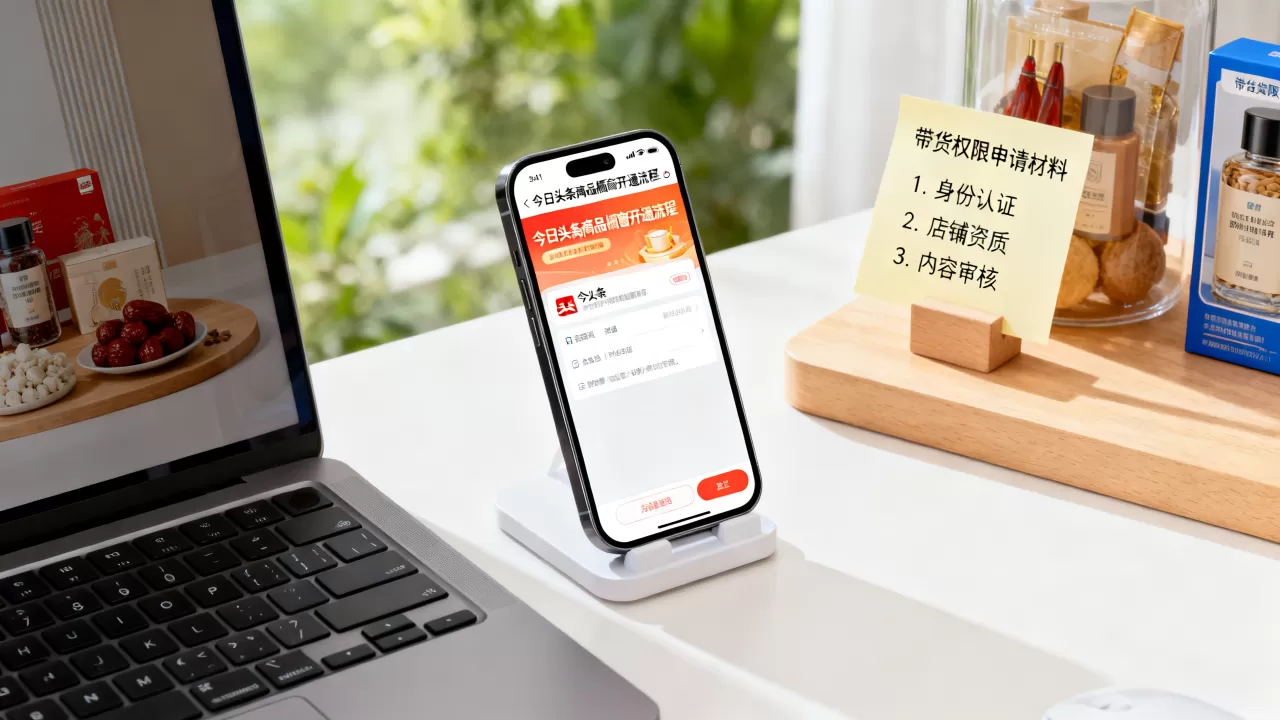 今日头条商品橱窗怎么开通带货?带货权限怎么申请 今日头条商品橱窗怎么开通带货?带货权限怎么申请