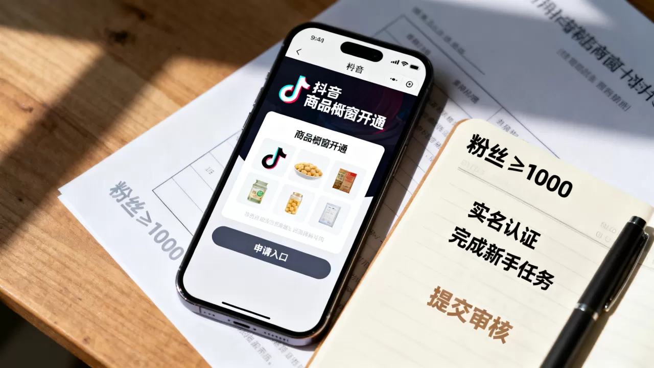 开通抖音商品橱窗需要什么条件?抖音橱窗开通门槛及流程详解 开通抖音商品橱窗需要什么条件?抖音橱窗开通门槛及流程详解