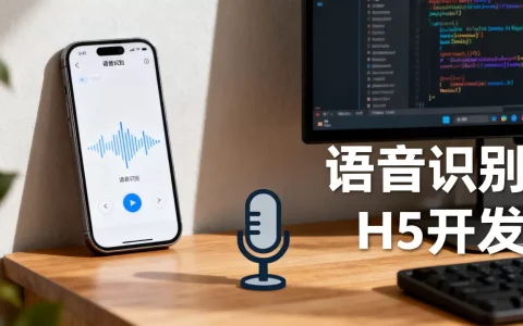H5语音怎么实现？H5网页开发语音识别技术