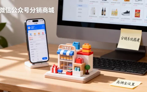 微信公众号分销商城怎么做？如何搭建高佣金分销系统