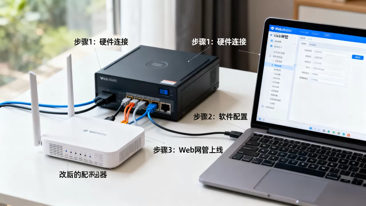 笔记本如何改装服务器并配置AP?AP通过Web网管上线教程 笔记本如何改装服务器并配置AP?AP通过Web网管上线教程